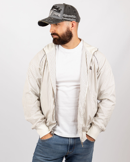 Kaszkietówka jeansowa CZAPKA Z DASZKIEM damska męska VINTAGE