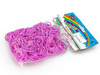 GUMKI ZESTAW LOOM BAND 600 szt. - CE -  FIOLET