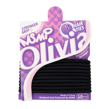 Zestaw gumek GUMKI do włosów uniwersalne FROTKA 10 sztuk