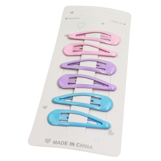 ZESTAW SPINEK dla dziewczynki 6 sztuk SPINKI DO WŁOSÓW dla dziecka spinka