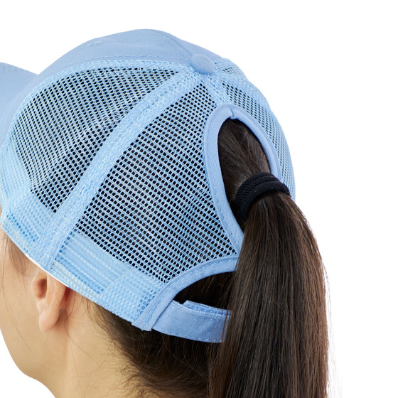 Czapka z daszkiem NA KUCYK bejsbolówka damska