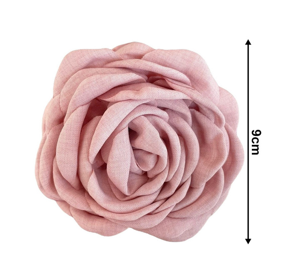 SPINKA ozdoba DO WŁOSÓW duża klamra KWIAT klasyczna elegancka