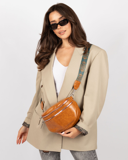 NERKA SASZETKA TOREBKA damska NA RAMIĘ lub na PAS pasek CROSSBODY