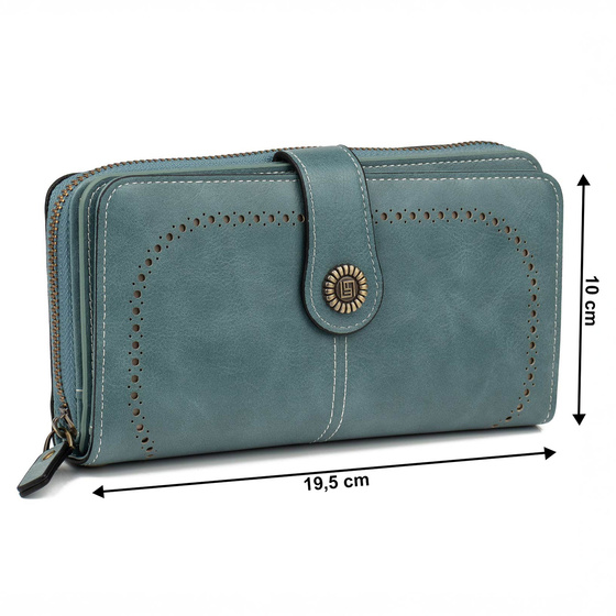 PORTFEL damski Alessio DUŻY PORTMONETKA