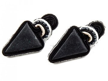 KOLCZYKI GREY AZTEC SUTASZ