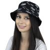 BUCKET HAT czapka dwustronna napis KAPELUSZ rybacki