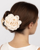 SPINKA ozdoba DO WŁOSÓW duża klamra KWIAT klasyczna elegancka