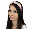Opaska do włosów TURBAN węzeł kwiaty SUPEŁ 