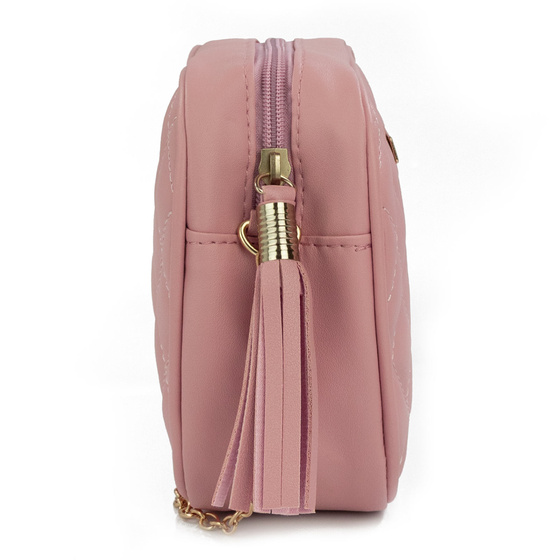 Alessio TOREBKA Damska PIKOWANA na ramię łańcuszek QUILTED CROSSBODY