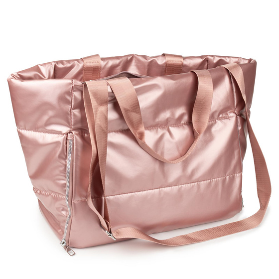 TOREBKA Damska Alessio PIKOWANA TORBA KLASYCZNA Shopper QUILTED