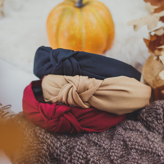 OPASKA DO WŁOSÓW TURBAN WĘZEŁ bowknot