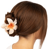 KLAMRA KWIAT szczęka duża SPINKA do włosów kwiatek HAWAJSKA KWIAT PLUMERII