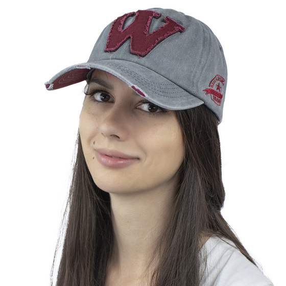 Czapka kaszkietówka Z DASZKIEM retro VINTAGE bejsbolówka