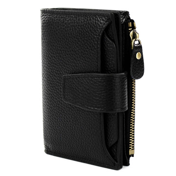 Alessio PORTFEL damski PORTMONETKA SKÓRA NATURALNA Pudełko PREZENTOWE