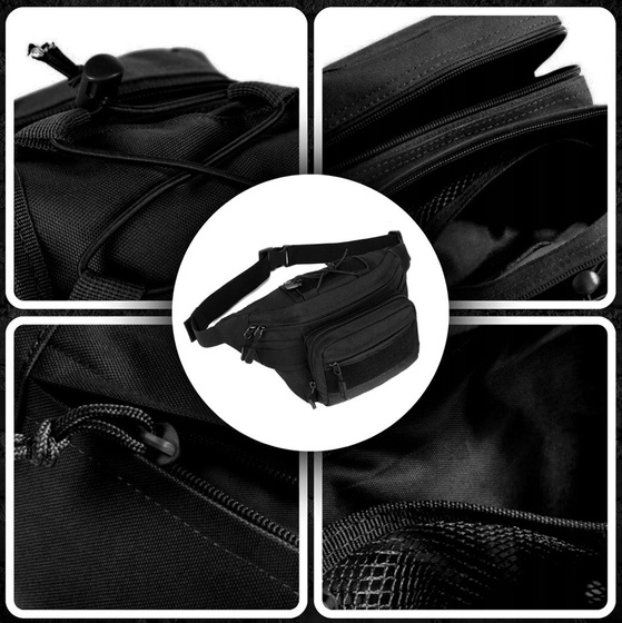 Alessio SASZETKA NERKA biodrówka TAKTYCZNA SURVIVAL XXL POJEMNA