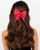SPINKA DO WŁOSÓW kokardka do włosów elegancka modna klasyczna na klamerce