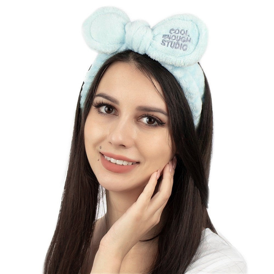 OPASKA do włosów KOSMETYCZNA uszka MIĘTOWA