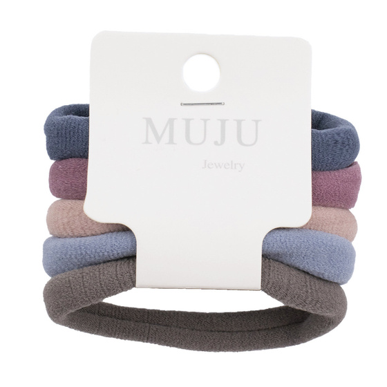 Zestaw gumek GUMKI do włosów 5 sztuk FROTKA dla dziewczynki