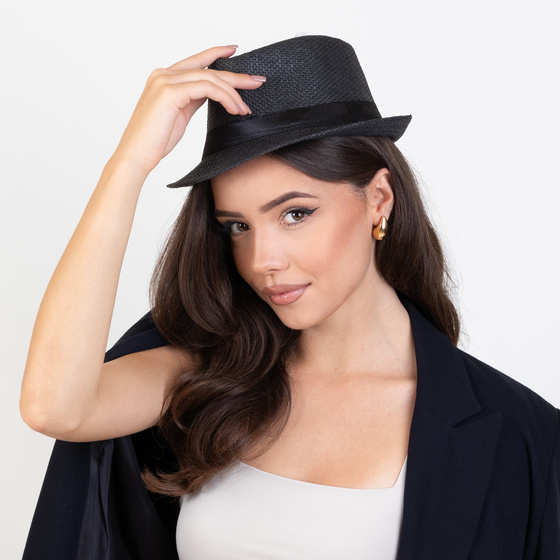 KAPELUSZ damski męski SŁOMKOWY letni PANAMA HAWANA