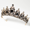 OZDOBA do włosów diadem KORONA wieczorowa cyrkonie