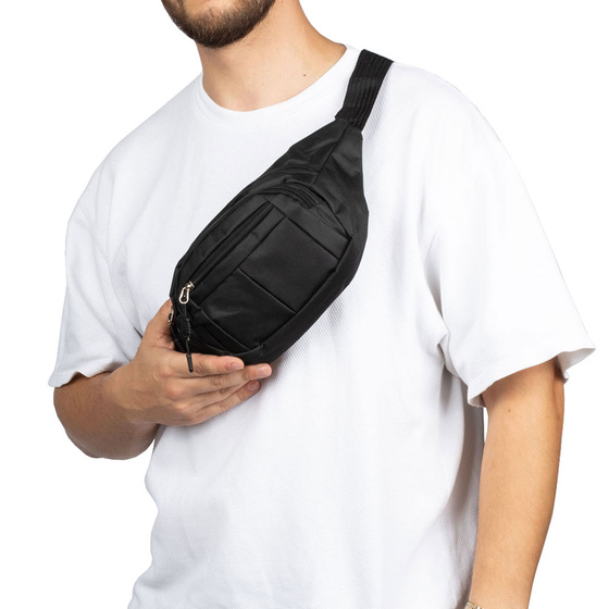 NERKA saszetka BIODRÓWKA TOREBKA damska MĘSKA POJEMNA Alessio