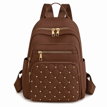 Alessio PLECAK damski POJEMNY miejski szkolny PIKOWANY torba QUILTED