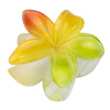 KLAMRA KWIAT szczęka duża SPINKA do włosów kwiatek Kwiat Plumerii HAWAJSKA