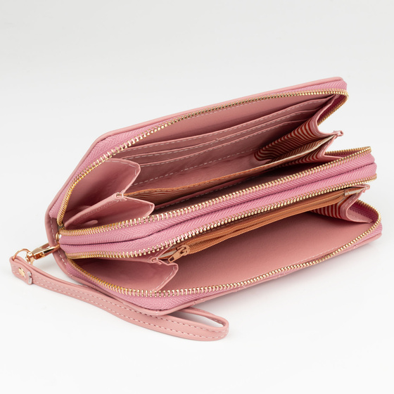 PORTFEL DAMSKI Alessio duży podwójny PORTMONETKA