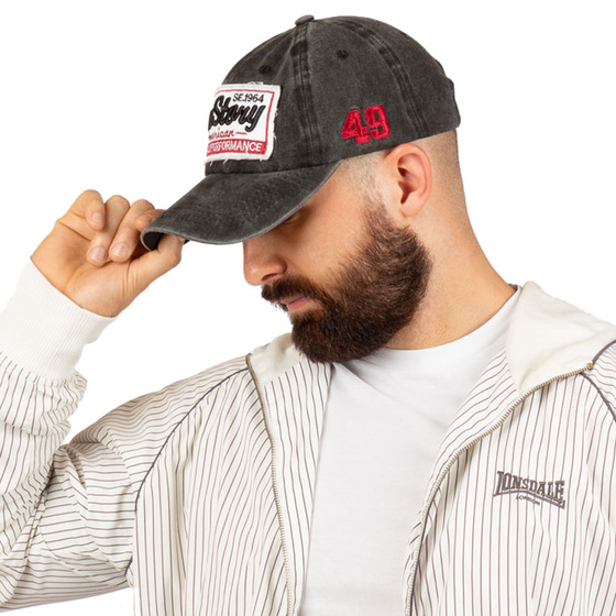 Czapka z daszkiem VINTAGE kaszkietówka bejsbolówka męska damska