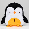 PLECAK SZKOLNY dla Dziewczynki Chłopca Przedszkolaka Penguin PLUSZOWY