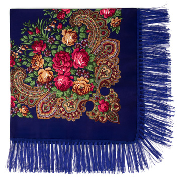 CHUSTA Ludowa Alessio GÓRALSKA Folk KWIATY DUŻA