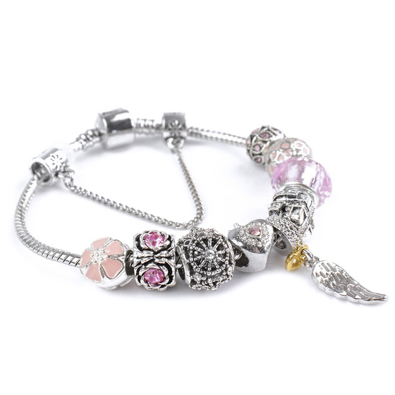 Bransoletka STAL SZLACHETNA modułowa charms