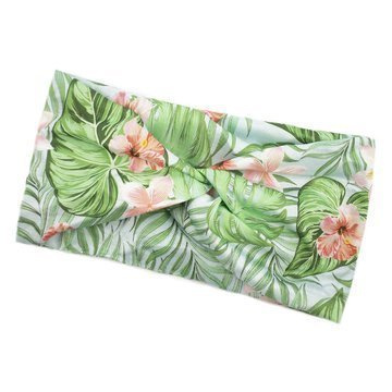 OPASKA DO WŁOSÓW szeroka ELASTYCZNA turban kwiaty