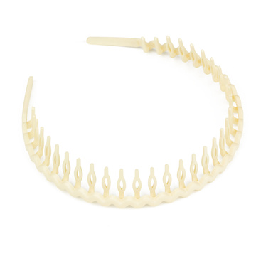 OPASKA DO WŁOSÓW Miss Glow z grzebykiem zygzak ząbki klasyczna GRZEBIEŃ